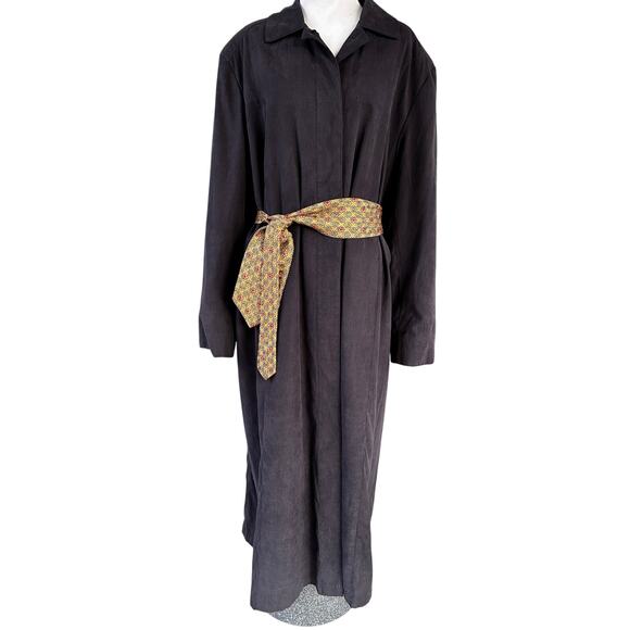 90s London Fog Full Length Trench - Picture 3 of 3